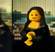 Obras de arte refeitas de LEGO