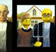 Obras de arte refeitas de LEGO
